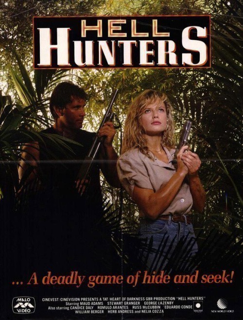 Кроме трейлера фильма У Мини это в первый раз, есть описание Адские охотники.