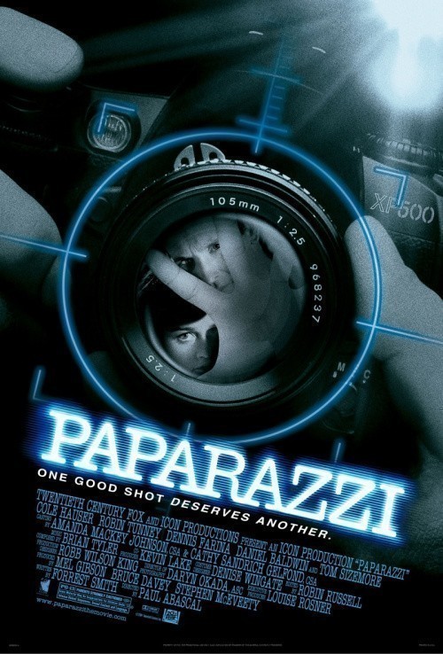Кроме трейлера фильма Ослепший, есть описание Папарацци.