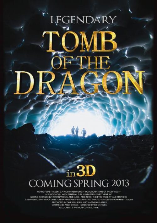 Кроме трейлера фильма L'enigme, есть описание Легенды: Гробница дракона.