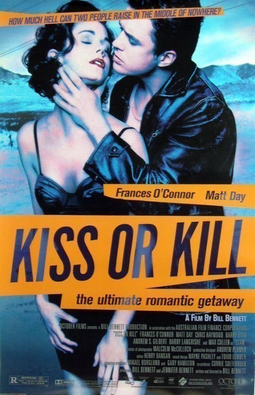 Кроме трейлера фильма Дама в очках и с ружьем в автомобиле, есть описание Поцелуй или убей.
