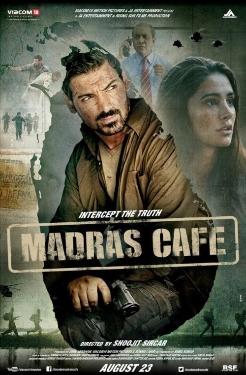 Кроме трейлера фильма To Topple an Empire, есть описание Кафе «Мадрас».
