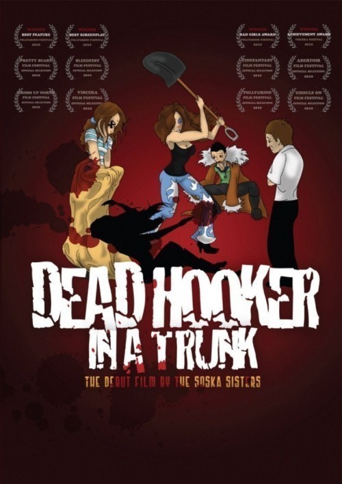 Кроме трейлера фильма Never Say Never, есть описание Мёртвая шлюха в багажнике.