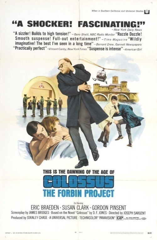 Кроме трейлера фильма Ограбление по-бельгийски, есть описание Колосс: Проект Форбина.