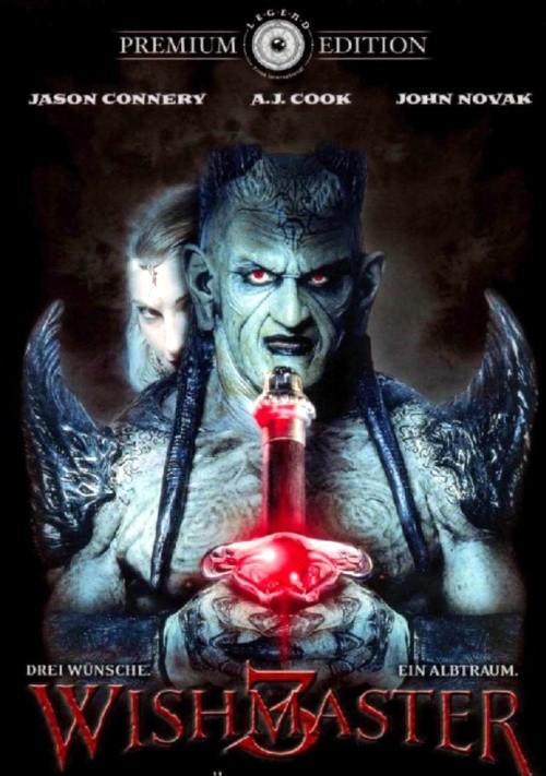Кроме трейлера фильма Бессмертные, есть описание Исполнитель желаний 3: Камень Дьявола.