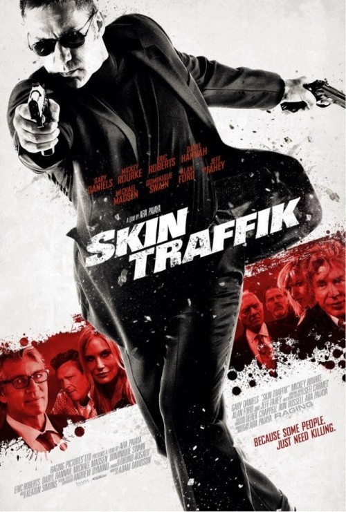 Кроме трейлера фильма Такешиз, есть описание Торговля кожей.