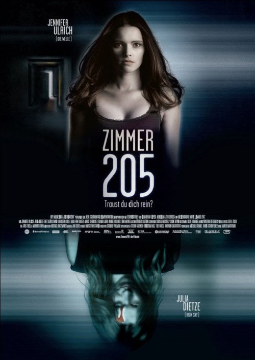 Кроме трейлера фильма Второе пришествие, есть описание Комната страха №205.