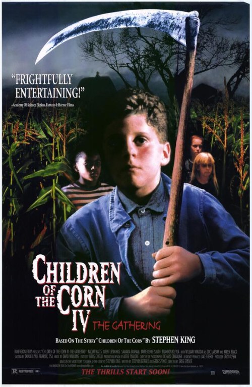 Кроме трейлера фильма Дилетанты, есть описание Дети кукурузы 4: Сбор урожая.