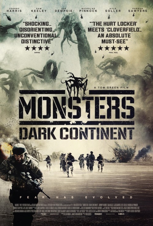 Кроме трейлера фильма Подделка, есть описание Монстры 2: Тёмный континент.