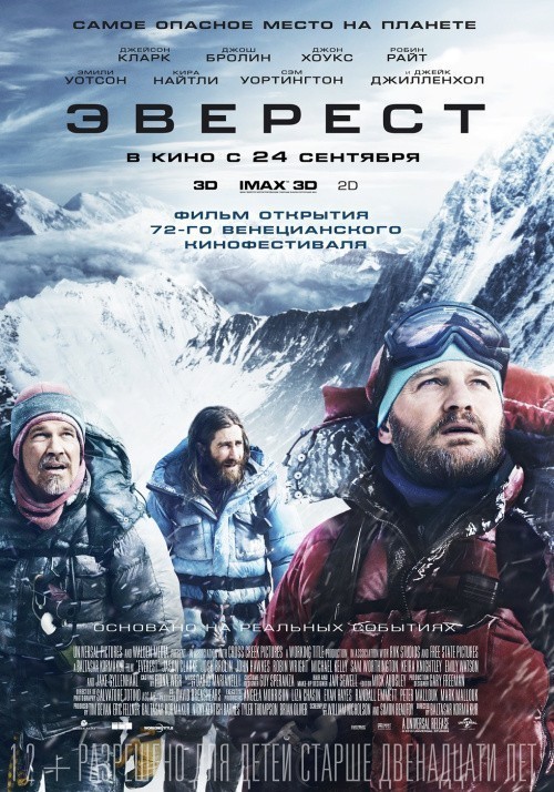 Кроме трейлера фильма Красный плащ, есть описание Эверест.