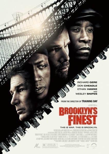 Кроме трейлера фильма Ларри Краун, есть описание Бруклинские полицейские.