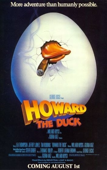 Кроме трейлера фильма Исчезновение, есть описание Говард-утка.
