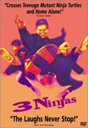 Кроме трейлера фильма While in Mexico, есть описание Три ниндзя.