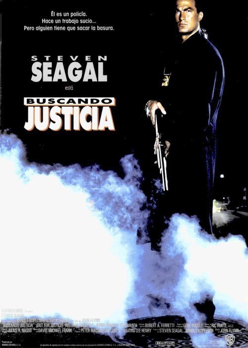 Кроме трейлера фильма Рейган, есть описание Во имя справедливости.