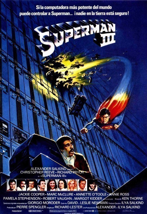 Кроме трейлера фильма Конспираторы, есть описание Супермен 3.