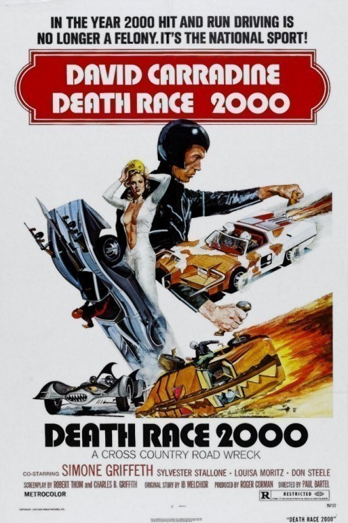 Кроме трейлера фильма Auld Robin Gray, есть описание Смертельные гонки 2000 года.