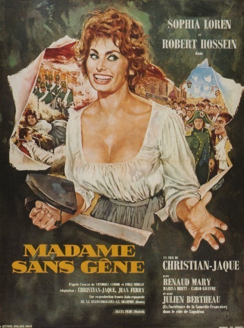 Кроме трейлера фильма Klinik unter Planen, есть описание Мадам Сан-Жен.