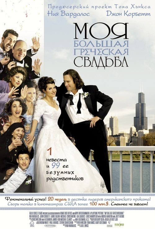 Кроме трейлера фильма Las camareras, есть описание Моя большая греческая свадьба.
