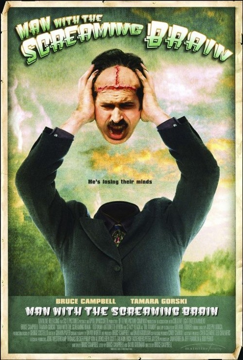 Кроме трейлера фильма ДеГрадация (Поколение), есть описание Человек с кричащим мозгом.