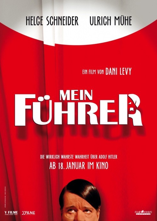 Кроме трейлера фильма Близко-близко, рукой подать, есть описание Мой Фюрер, или самая правдивая правда об Адольфе Гитлере.