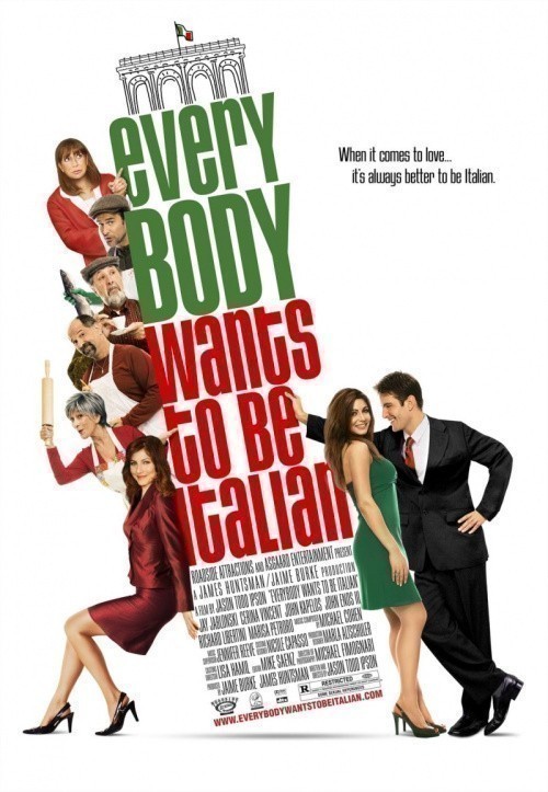 Кроме трейлера фильма Cab Waiting, есть описание Все хотят быть итальянцами.