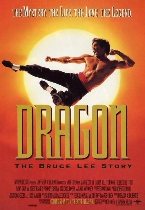 Кроме трейлера фильма Воздушная почта, есть описание Дракон: История Брюса Ли.