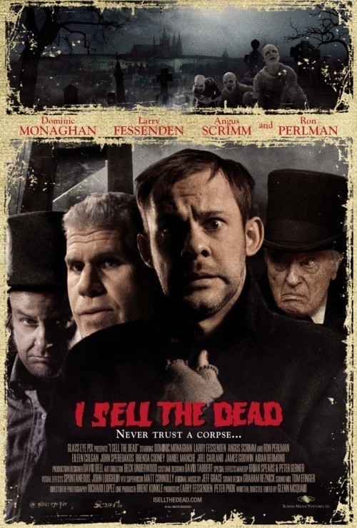 Кроме трейлера фильма Dillinger, есть описание Я торгую мертвецами.