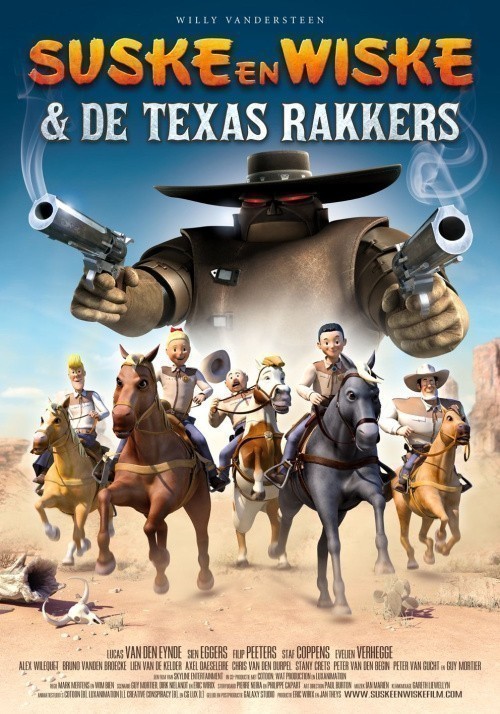 Кроме трейлера фильма L'histoire de l'Oie, есть описание Люк и Люси: Техасские рейнджеры.