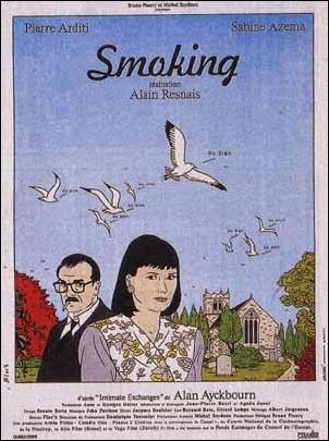 Кроме трейлера фильма Горные огни, есть описание Курить.