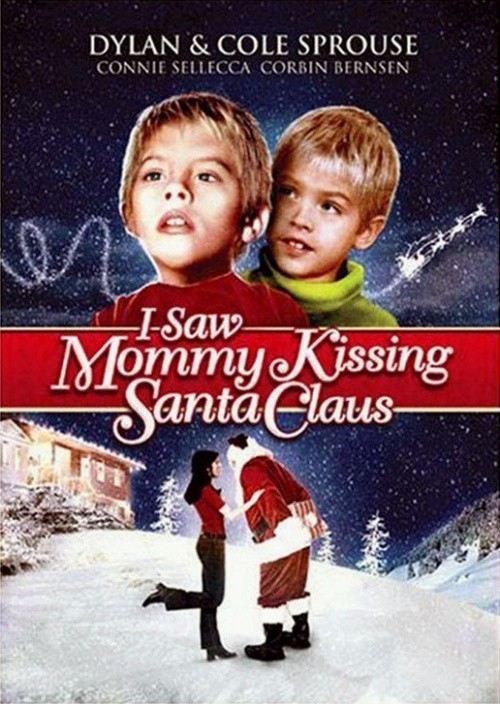Кроме трейлера фильма Lorsque l'enfant parait, есть описание Я видел, как мама целовала Санта Клауса.