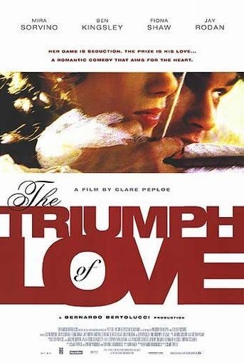 Кроме трейлера фильма Nido de viudas, есть описание Триумф любви.