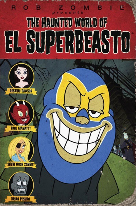 Кроме трейлера фильма Otto the Hero, есть описание Призрачный мир Эль Супербисто.